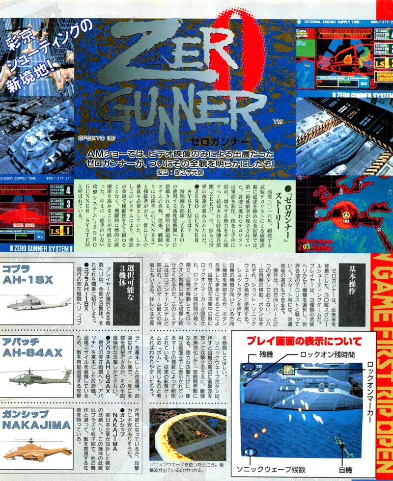 Zero Gunner box back