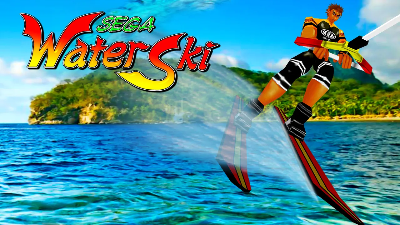 Backdrop artwork for Sega Water Ski