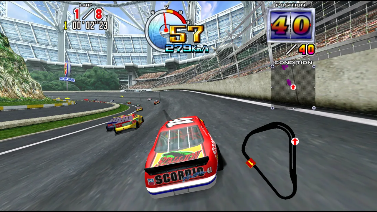Daytona USA 2 screenshot