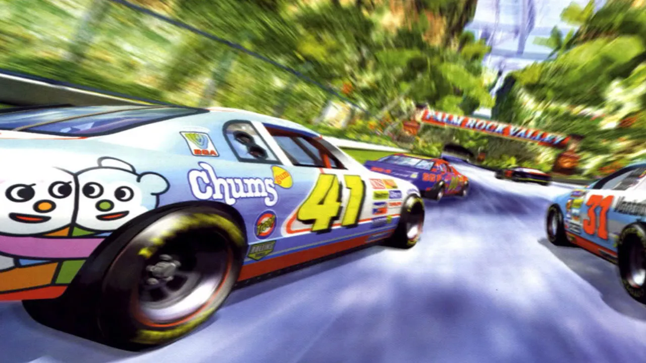 Backdrop artwork for Daytona USA 2 Power Edition