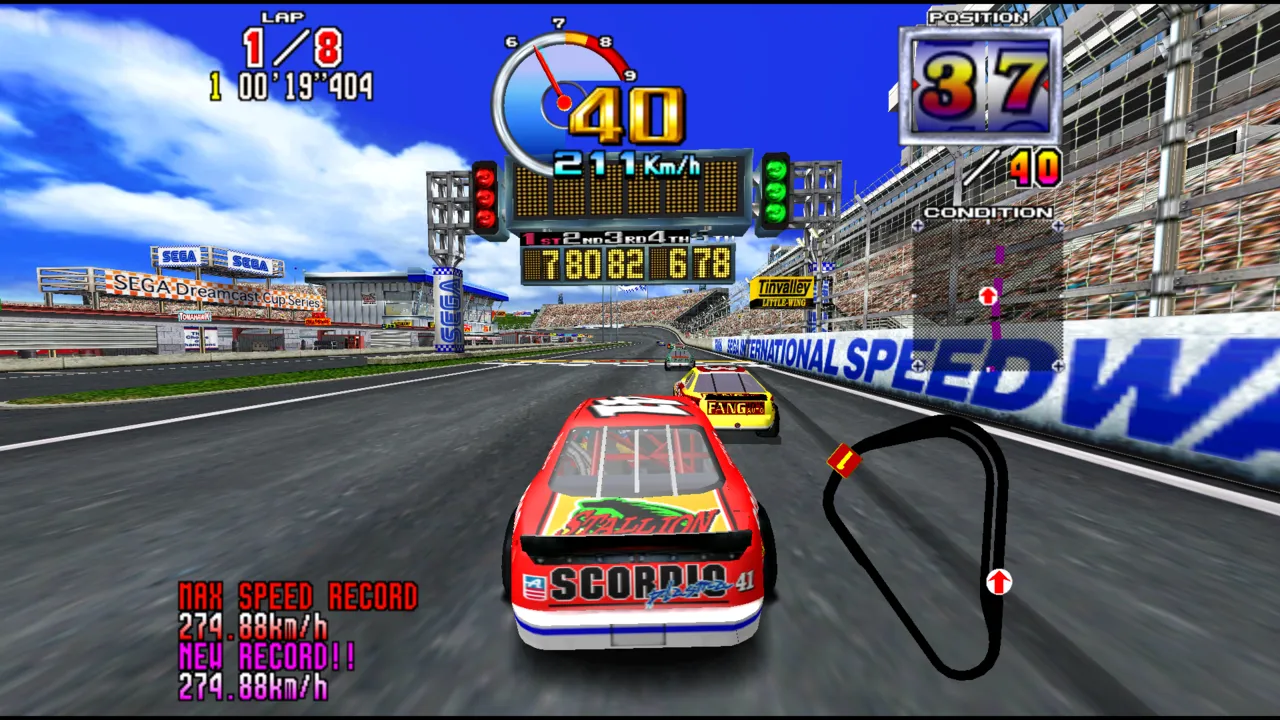 Daytona USA 2 Power Edition screenshot