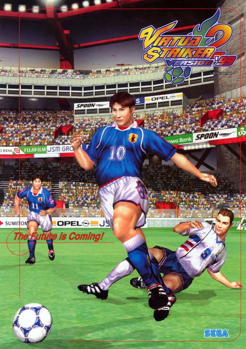 Virtua Striker 2 box art