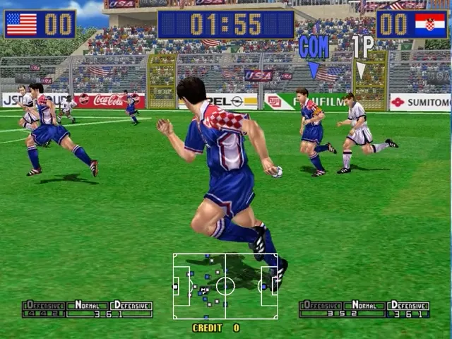 Backdrop artwork for Virtua Striker 2