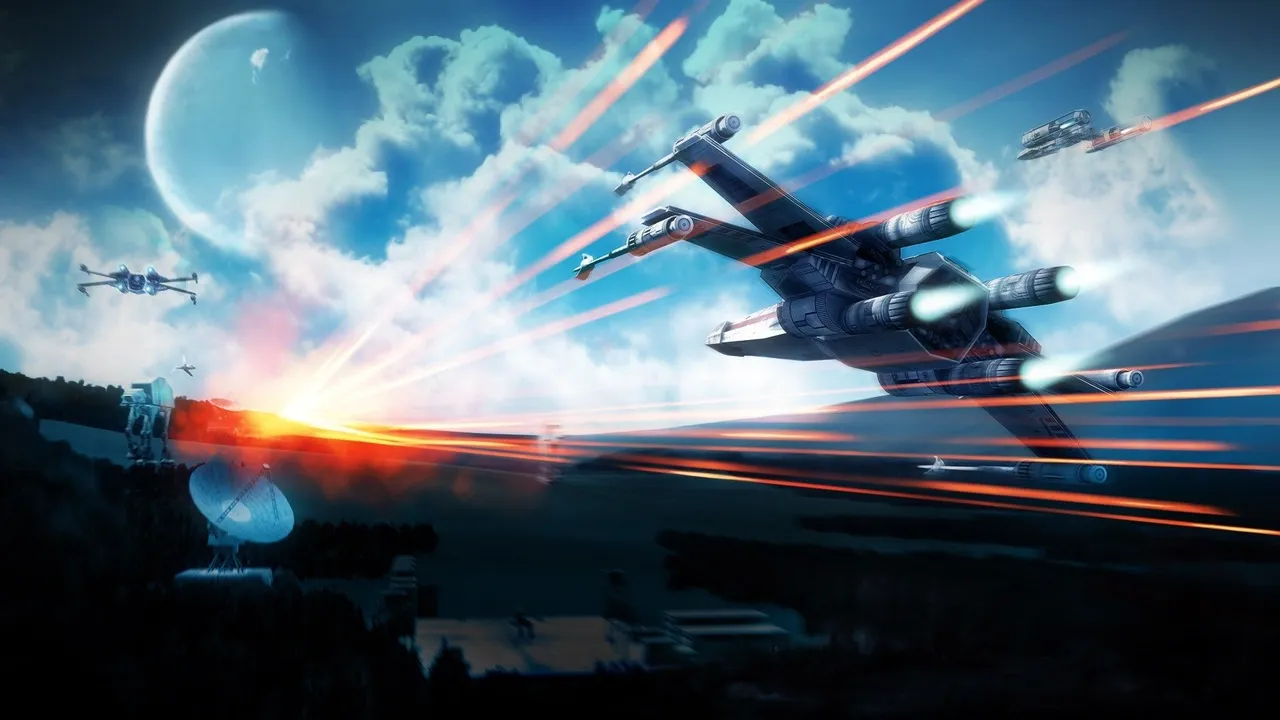 Backdrop artwork for Star Wars Arcade