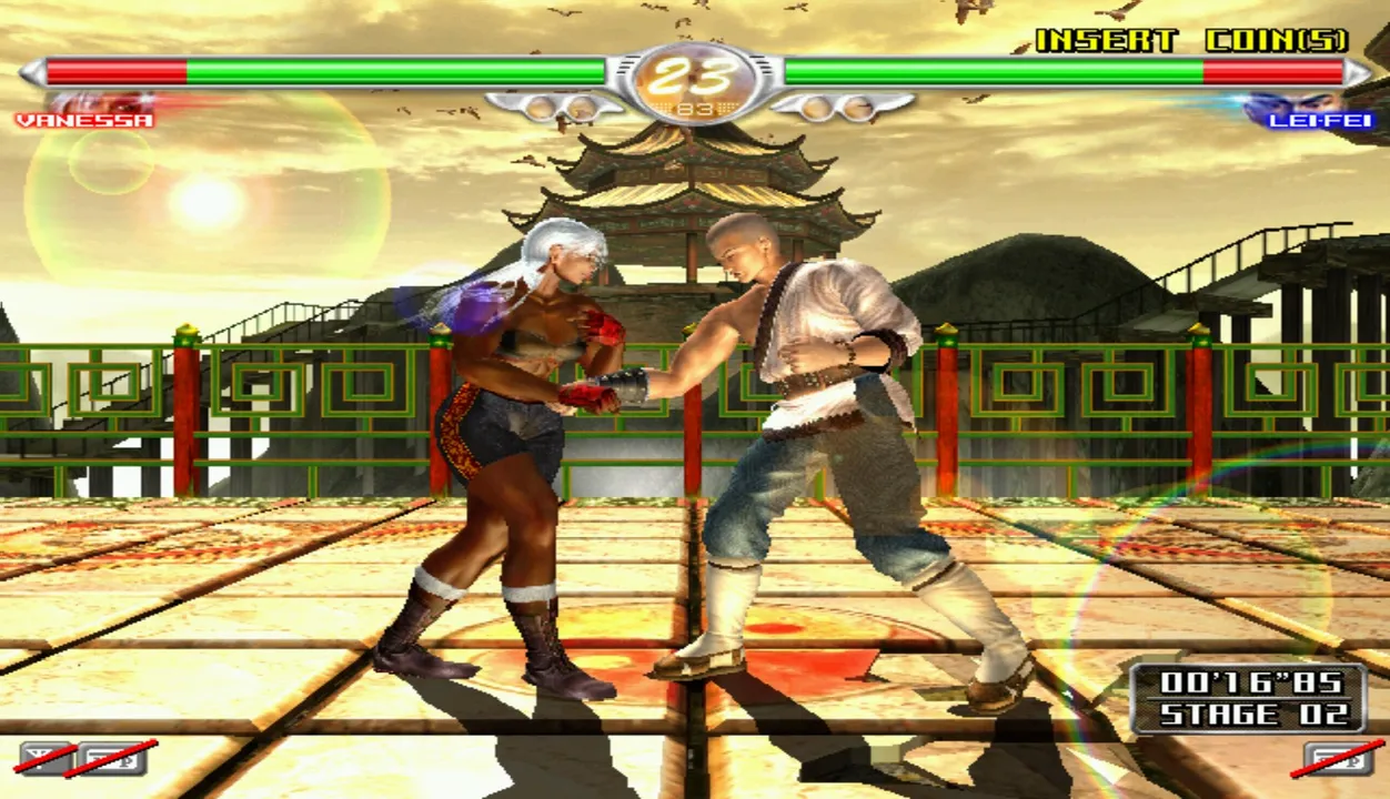 Backdrop artwork for Virtua Fighter 4 Version C