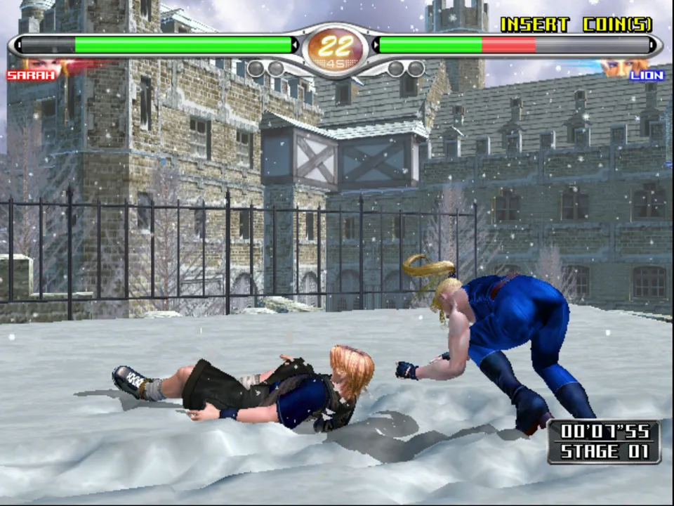 Backdrop artwork for Virtua Fighter 4 Evolution