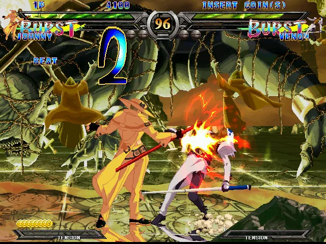 Backdrop artwork for Guilty Gear XX