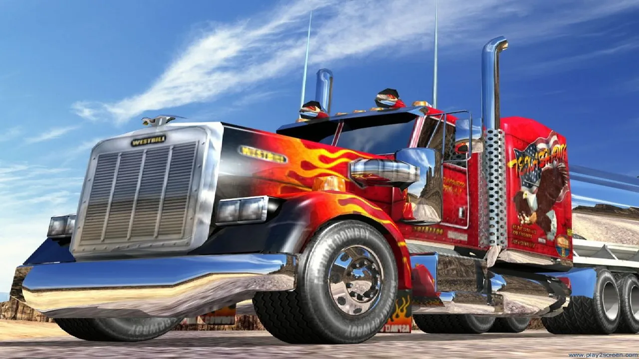 Backdrop artwork for 18 Wheeler