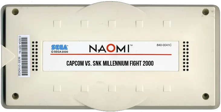 Capcom Vs. SNK Millennium Fight 2000 cart