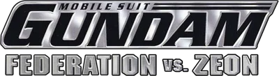 Mobile Suit Gundam: Federation Vs. Zeon logo