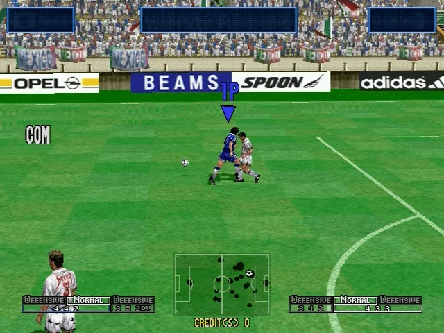 Backdrop artwork for Virtua Striker 2 Ver. 2000