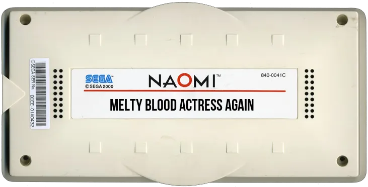 Melty Blood Actress Again Version A cart