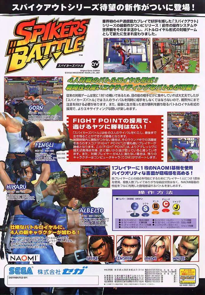 Spikers Battle box back