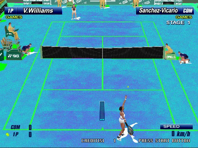 Backdrop artwork for Virtua Tennis 2 / Power Smash 2
