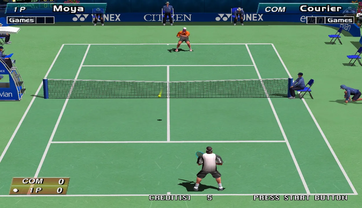 Backdrop artwork for Virtua Tennis / Power Smash