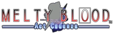 Melty Blood Act Cadenza Ver. A logo