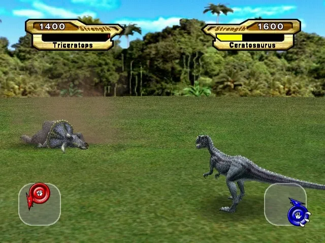 Backdrop artwork for Dinosaur King: Operation: Dinosaur Rescue