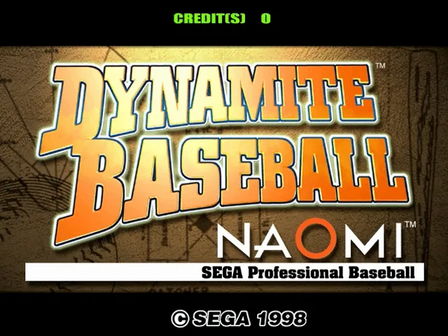 Dynamite Baseball NAOMI screenshot