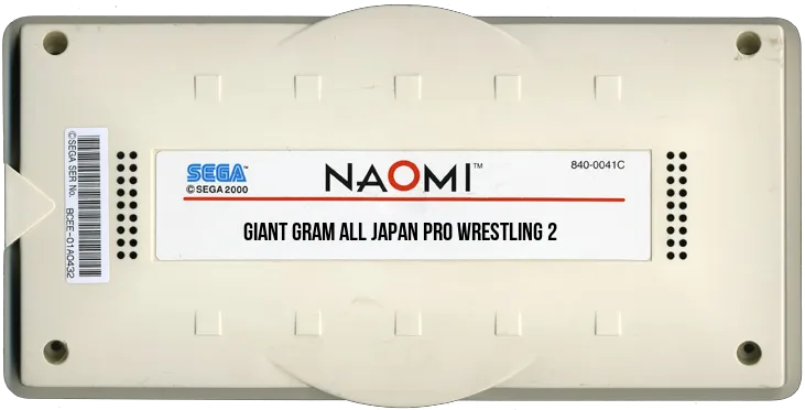Giant Gram: All Japan Pro Wrestling 2 cart
