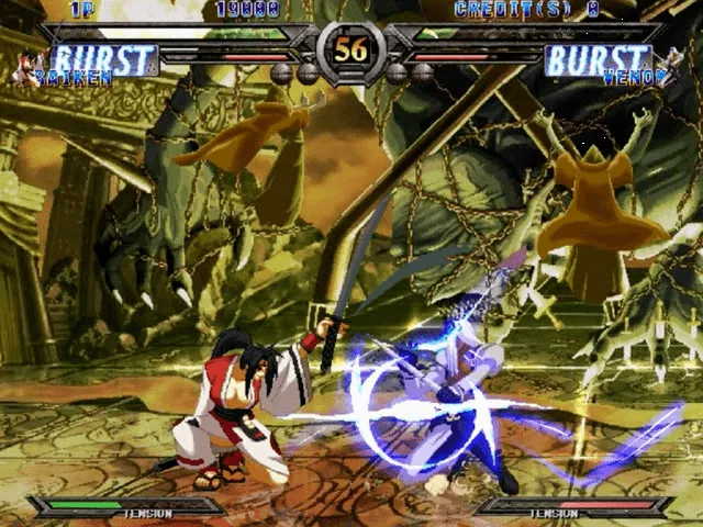 Backdrop artwork for Guilty Gear XX #Reload