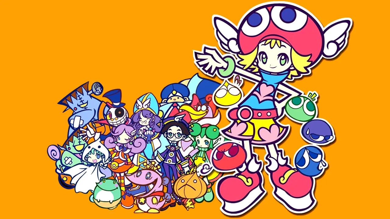 Backdrop artwork for Puyo Pop Fever
