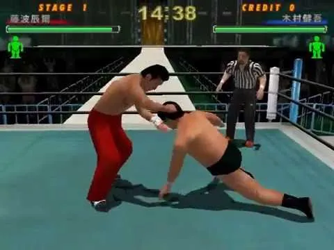 Backdrop artwork for Shin Nihon Pro Wrestling Toukon Retsuden 4 Arcade Edition