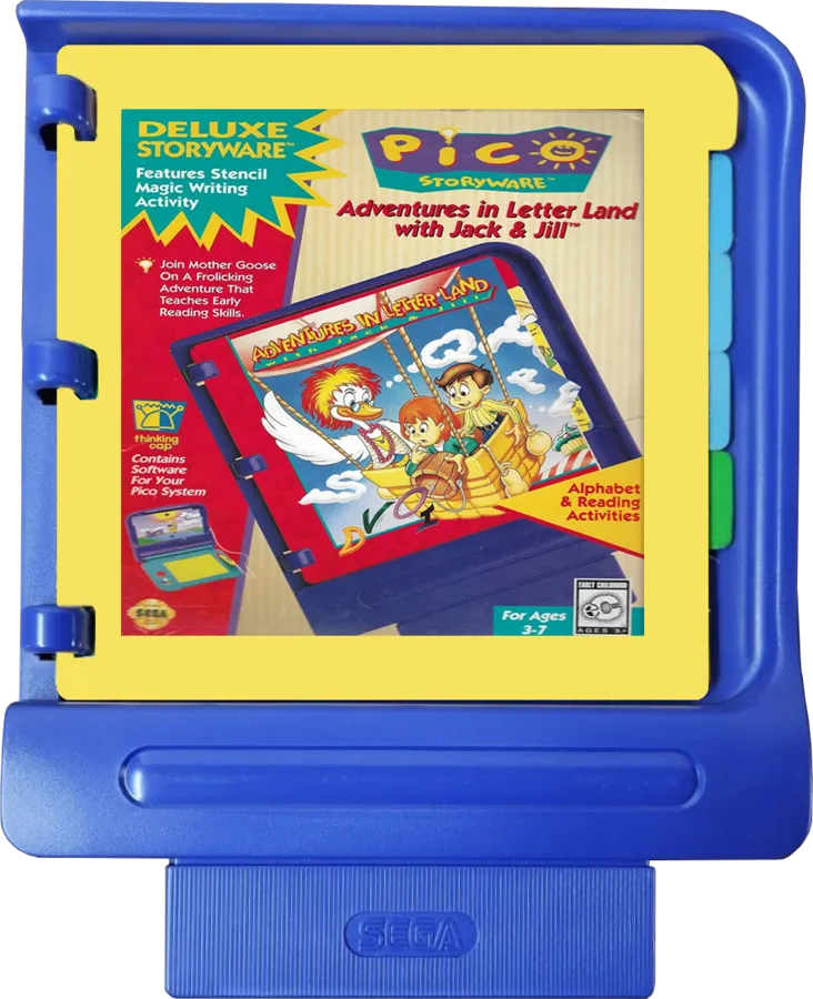 Adventures in Letterland with Jack & Jill cart