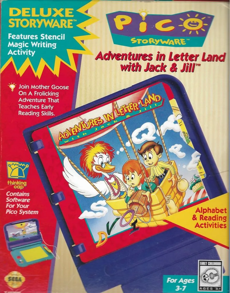 Adventures in Letterland with Jack & Jill box art