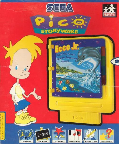 Ecco Jr. and the Great Ocean Treasure Hunt! box art