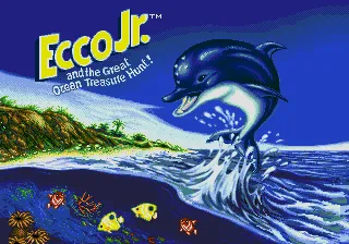 Backdrop artwork for Ecco Jr. and the Great Ocean Treasure Hunt!