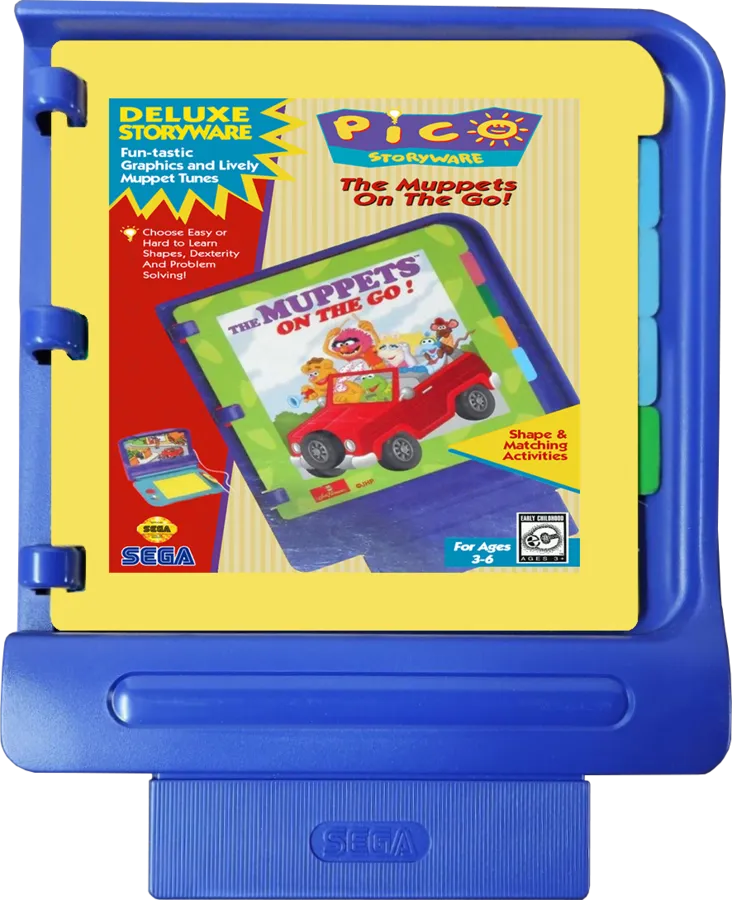 Muppets on the Go cart