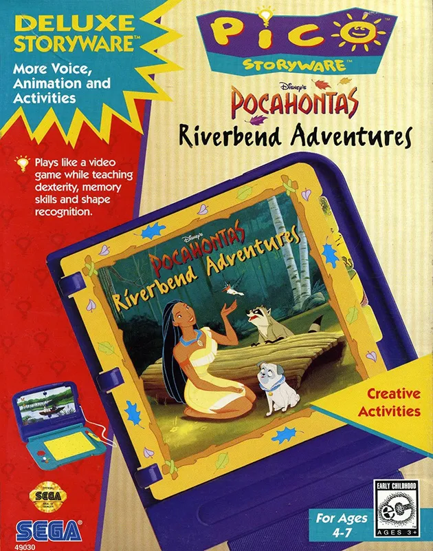 Disney's Pocahontas: Riverbend Adventures box art