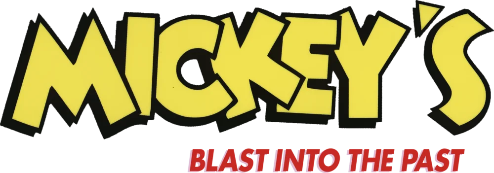 Mickey's Blast Into the Past logo