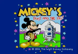 Mickey's Blast Into the Past screenshot