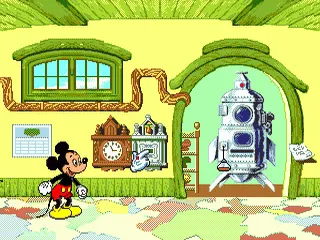Backdrop artwork for Mickey's Blast Into the Past