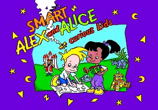 Backdrop artwork for Smart Alex and Smart Alice: Curious Kids
