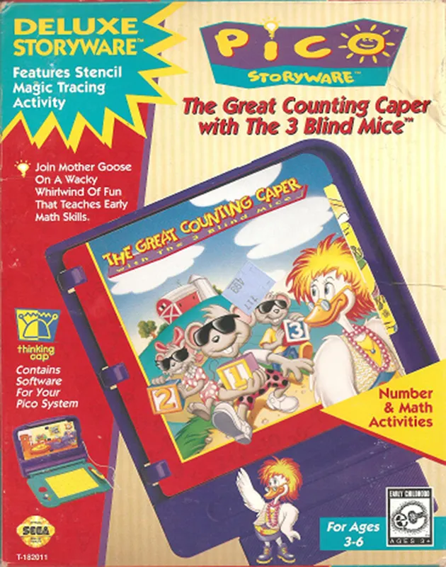 The Great Counting Caper With the 3 Blind Mice box art