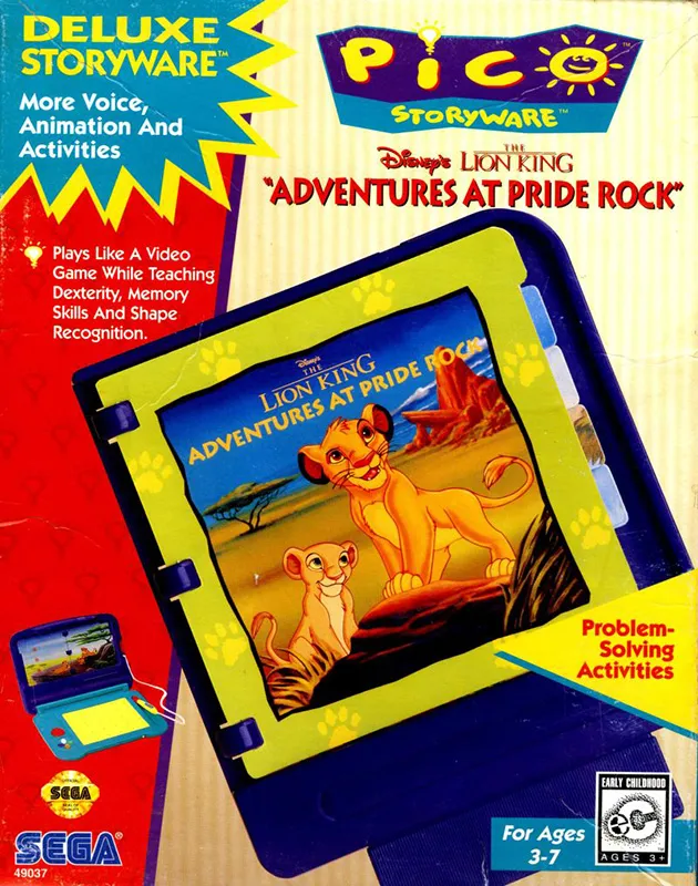 The Lion King: Adventures at Pride Rock box art