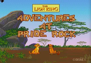 The Lion King: Adventures at Pride Rock screenshot