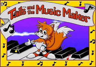 Backdrop artwork for Tails and the Music Maker