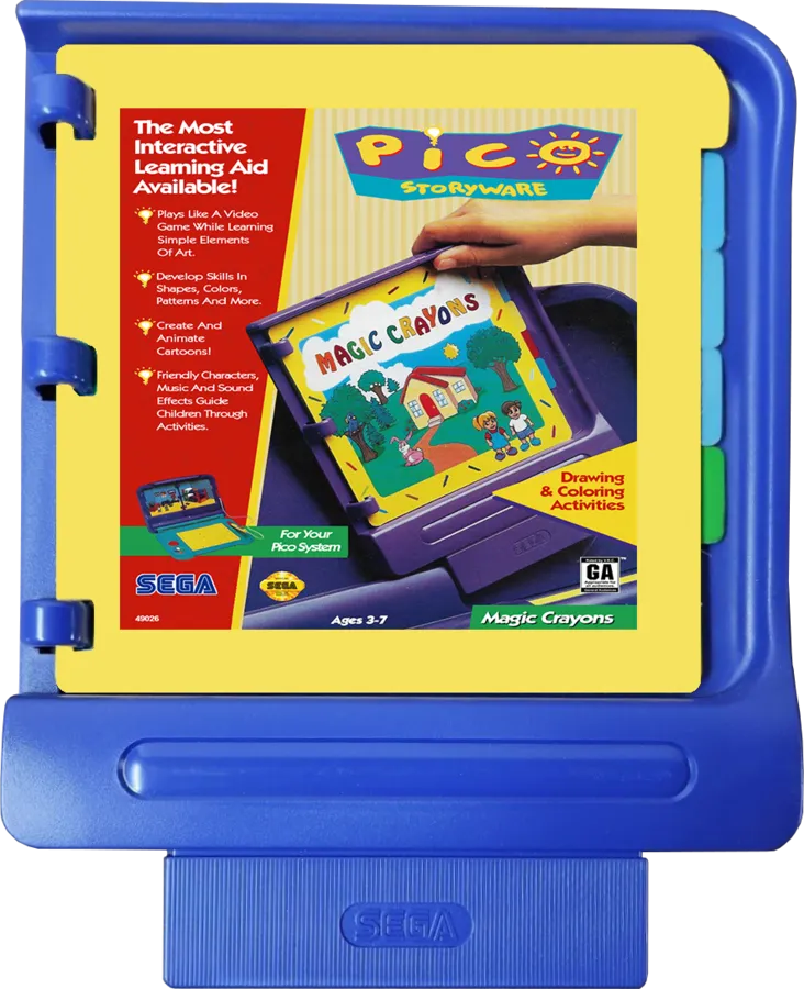Magic Crayons cart