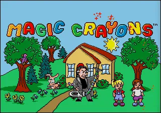 Backdrop artwork for Magic Crayons