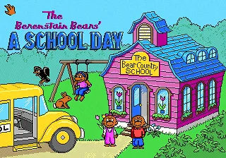 Backdrop artwork for The Berenstain Bears' A School Day