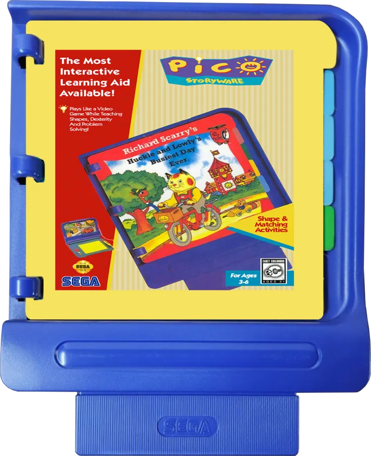 Richard Scarry's Huckle and Lowly's Busiest Day Ever cart