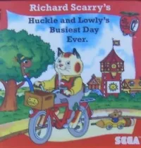 Richard Scarry's Huckle and Lowly's Busiest Day Ever cover art for Sega Pico