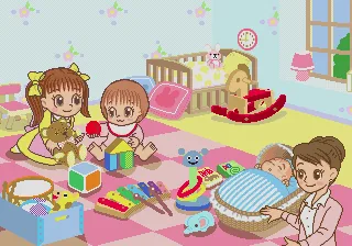 Backdrop artwork for Osewa Shimasho! Aka-chan Pico