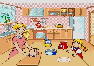 Backdrop artwork for ECC Junior no Hajimete Eigo Vol. 1 - Patty-chan Family