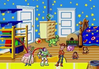 Backdrop artwork for Toy Story 2 - Woody Sousaku Daisakusen!!