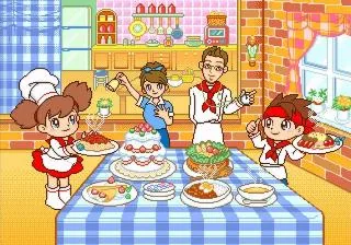 Backdrop artwork for Oryouri Daisuki! Kitchen Pico