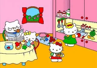 Backdrop artwork for Hello Kitty no Suteki na Otanjoubi